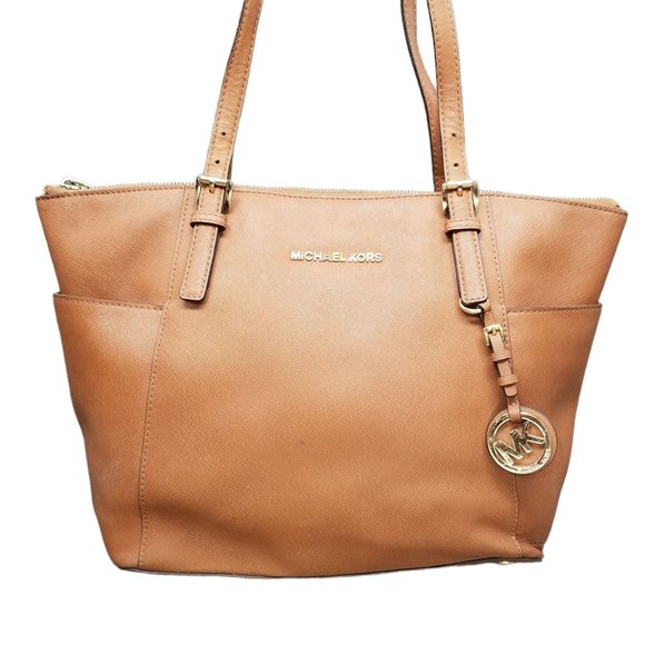 Michael Kors Bags Michael Kors Charlotte Saffiano Leather Tote Bag
